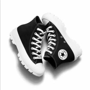 CONVERSE WOMENS LUGGED PLATFORM ALL STAR HIGH TOP